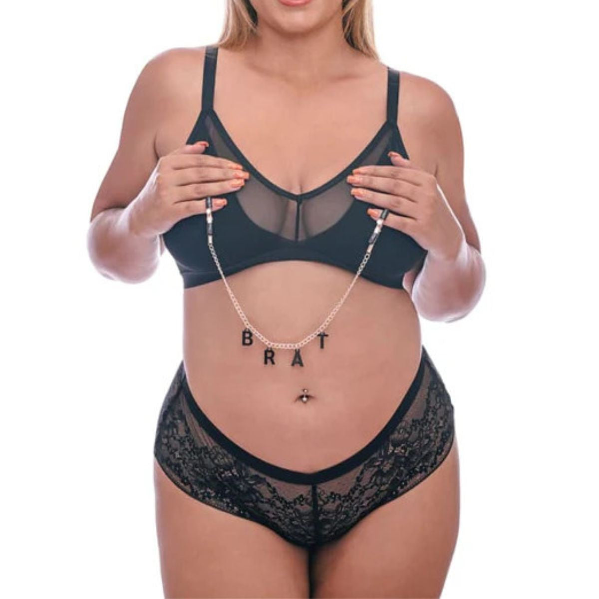 S&M - Brat Charmed Nipple Clamps