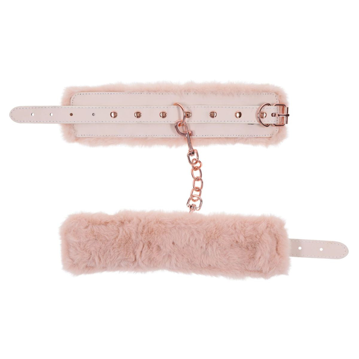 S&M - Peaches 'N Creame Fur Handcuffs