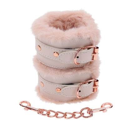 S&M - Peaches 'N Creame Fur Handcuffs