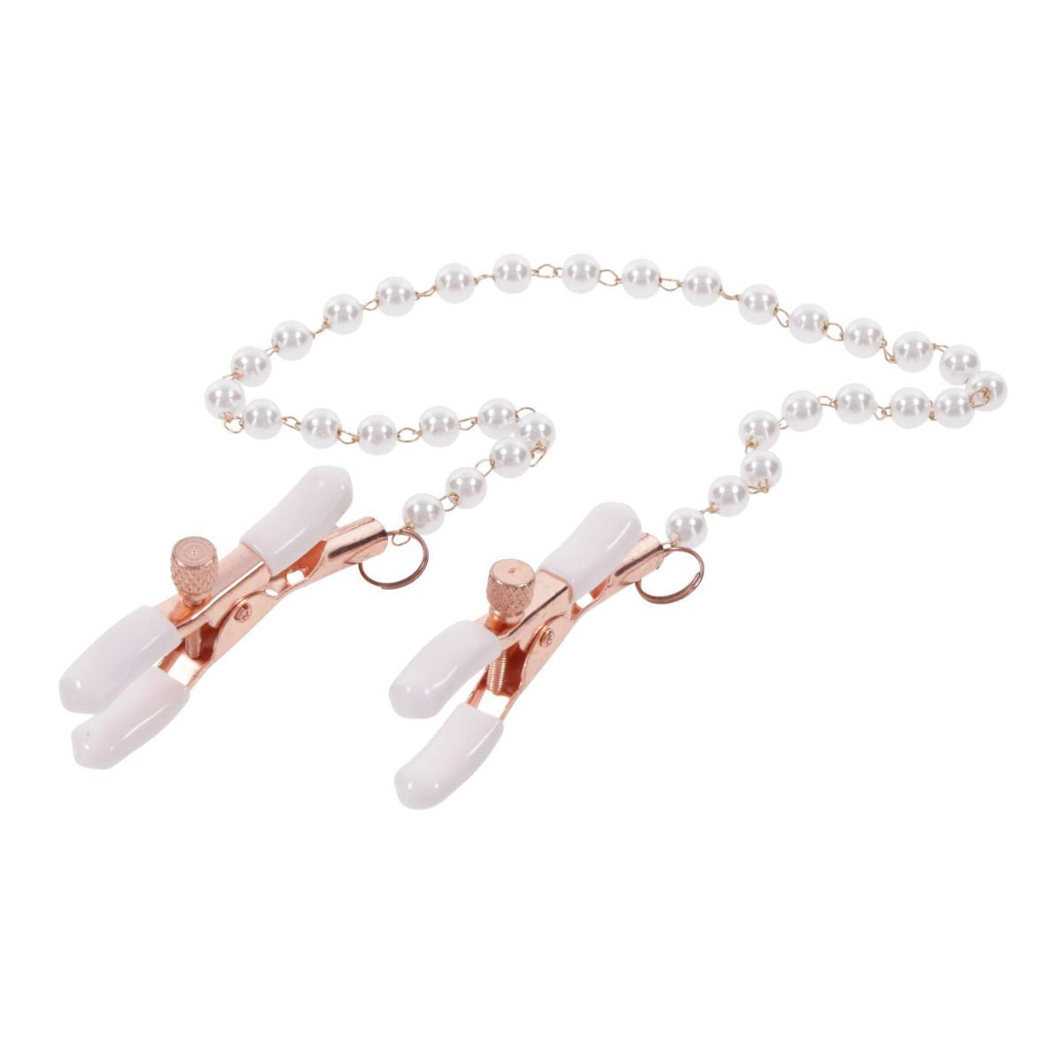 S&M - Peaches 'N Creame Pearl Nipple Clamps