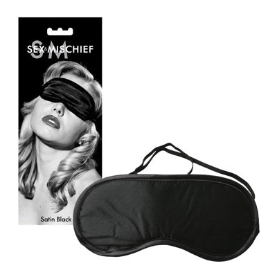 S&M - Bandeau En satin - Noir