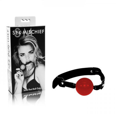S&M - Solid Red Ball Gag