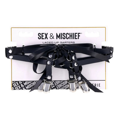 S&M - Laced Up Garters
