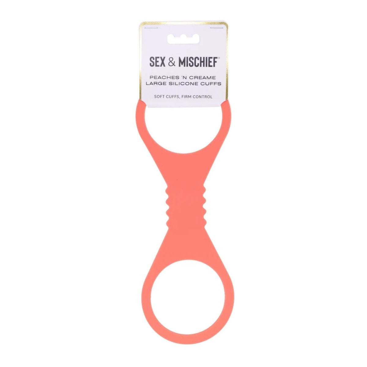S&M - Peaches 'N Creame Large Silicone Cuffs
