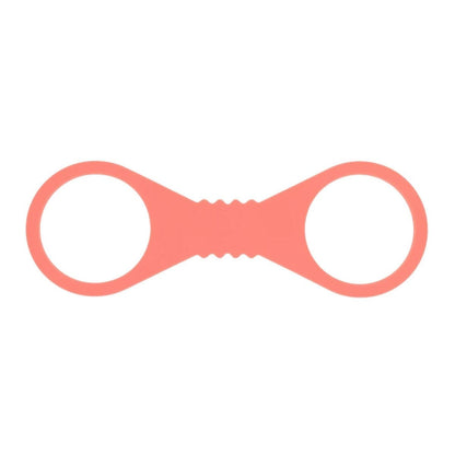 S&M - Peaches 'N Creame Large Silicone Cuffs