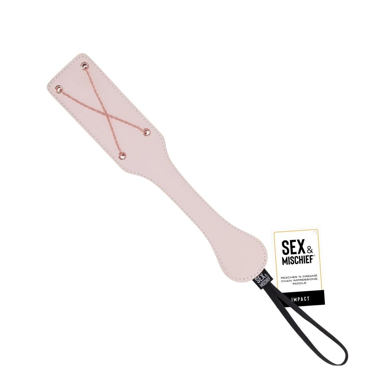 S&M - Peaches 'N Creame Chain Impressions Paddle