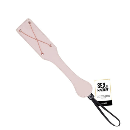 S&M - Peaches 'N Creame Chain Impressions Paddle