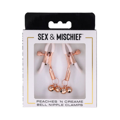 S&M - Peaches 'N Creame Bell Nipple Clamps