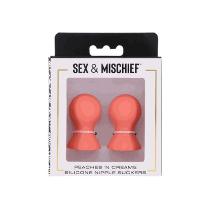 S&M - Peaches 'N Creame Silicone Nipple Suckers