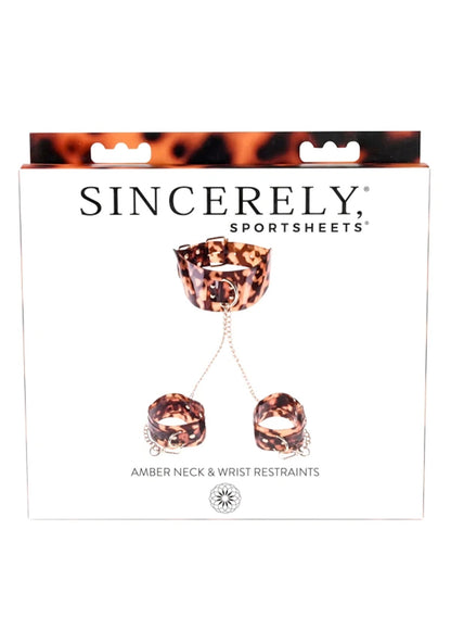 Sincerely - Amber Neck & Wrist Restraint