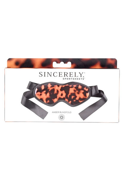 Sincerely - Amber Blindfold