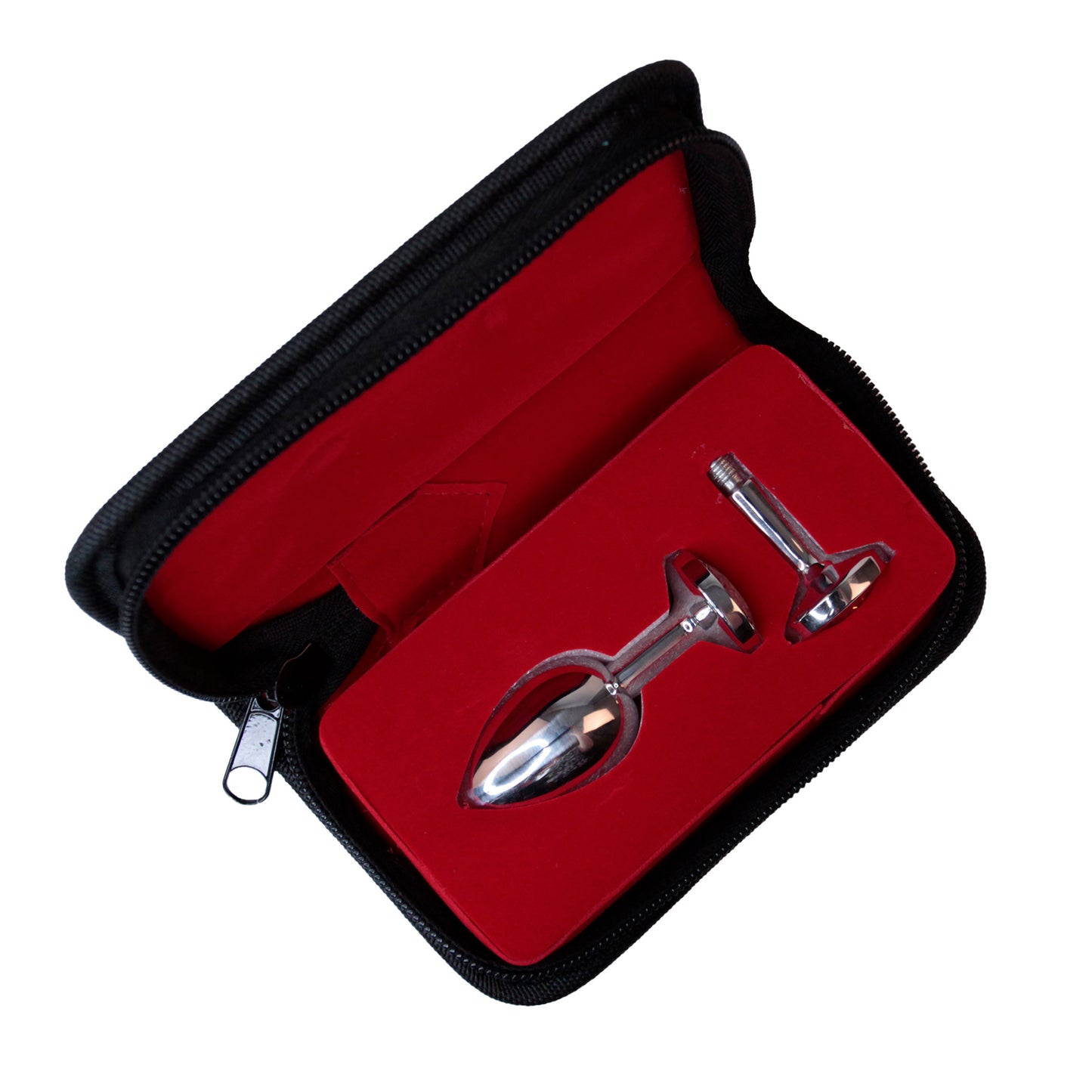 Spartacus - Plug Acier Inox Swarowski Asst - M